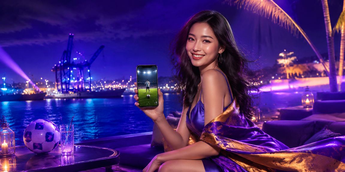 Ánh đèn neon Vũng Tàu về đêm – người yêu bóng đá theo dõi kèo trên điện thoại